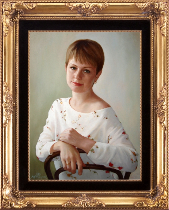 портрет жены ольги